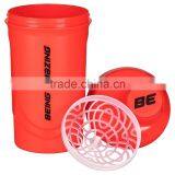 24 Ounce Protein Shaker Bottle Fitnessstudio Shaker Dishwash Suitable With Removable Filter Body Nutritio BPA Free Shaker Bottle thumbnail-1