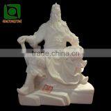 Home Decoration Marble Guan Gong Statue thumbnail-1