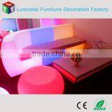 LED Glowing PE LED Sofa/plastic LED Light up Chair With Remote Control 16 Mix Changeable Colors thumbnail-4