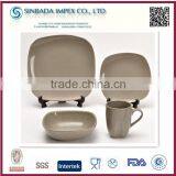 High Quality Stoneware Square Shape Dinner Plates thumbnail-1