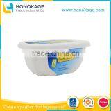 375g Margarine Spread Tub, IML Plastic Cream Cheese Spread Container Supplier