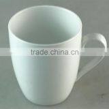 Cheap Stocked White Round Ceramic Cup ,coffee Cup With Handle thumbnail-2