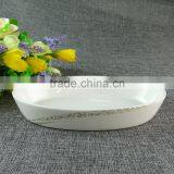 Stock Ceramic Egg Shaped Deep Plates Sets Color Box Packing thumbnail-2