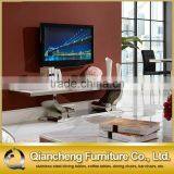 Stainless Steel Marble Top tv Stand thumbnail-1