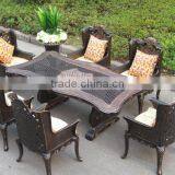All Weather Furniture Outdoor Tables Metal thumbnail-2
