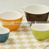 4Pcs Colorful Measuring Cups, Stoneware thumbnail-1
