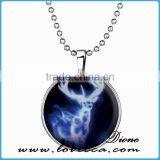 Fashion Persian Deer Necklace for Girl, Christmas Necklace for Women thumbnail-2