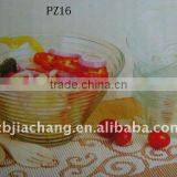 Very Large Clear Glass Bowls for Fruit Salad thumbnail-1