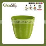 Coated Flower Pots, High Gloss, Painted Planter thumbnail-1