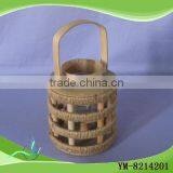 Outdoor Hurricane Wooden Lantern thumbnail-1