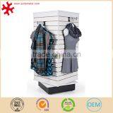 Revolving Wooden Slatwall Display With Spinner Rotating thumbnail-3