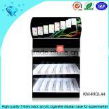 New Design Elegant L Shape White Acrylic Cigarette Display Rack thumbnail-4