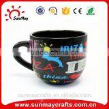 Wholesale Custom High Quality Spain IBIZA Souvenir Ceramic Cup for Sale thumbnail-1