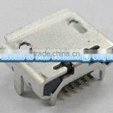 Micro USB Female Socket Micro5p/F Patch With Horns Matte-tin LCP FU" Copper thumbnail-2