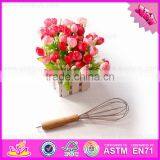 2016 New Products Wooden Egg Beater for Kitchen,high Quality Wooden Egg Beater for Kitchen,cheap Wooden Egg Beater W02B029 thumbnail-2