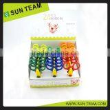 CS004A 5-1/4" New Plastic Handle Paper Cutting Lace Scissors thumbnail-2