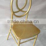 Wooden Gold Fishback Banquet Chair for Banquet Rental thumbnail-2