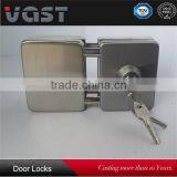 2015 Hot Sale Stainless Steel Frameless Glass Door Lock thumbnail-3
