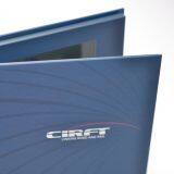 Заказная твёрдая обложка, видеоброшюра формата A5 с 7-дюймовым ЖК-дисплеем, 256 МБ памяти, аккумулятор литий-ионный емкостью 1200 мА.ч thumbnail-2