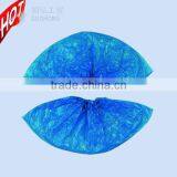 Polyethylene Disposable Shoe Cover,Waterproof Nonwoven Plastic PE CPE Disposable Rain Shoe Cover thumbnail-1