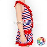 Stripes Print Baby Bikini One Piece Bottom Skirt Swimwear Kids Baby Girls Swimwear thumbnail-4