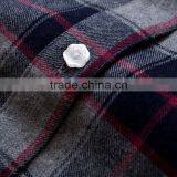 Bospoke Autumn Middle School Uniform Plaid Flannel Shirt thumbnail-5