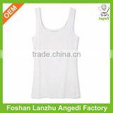 100% Cotton Ladies Gym Vest Blank Tank Top Custom Made Slim Fit thumbnail-1