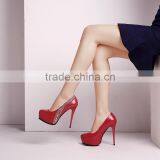 5231 Big Size Women High Heels 13 cm Lady Waterproof Dress Shoes With Rhinestone thumbnail-4