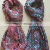 Silk Printed Scarves thumbnail-1