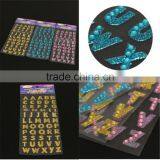 Alphabet Letter Glitter Crystal Stickers Self Adhesive DIY Decor Scrapbooking thumbnail-6
