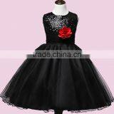 Beauty Princess One Piece Baby Girl Flower Dress Girl Party Dress Birthday Kids Children Frocks Dress Sleevless thumbnail-4