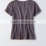 MGOO 2017 Summer Lace-up Graphic T-shirt With Grommets Ladies Sublimation Print Design Fashion T Shirt thumbnail-5