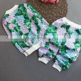 Zm50394b Kids Printed Suit Design Long Pants Children Fashion Clothes thumbnail-3