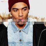 Merino Wool Beanie Hat, Mens Merino Wool Beanie Hats thumbnail-1