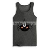 China Manufacturer Wholesale Mens Tank Top Bulk Fashion Design Custom Sleeveless T Shirt thumbnail-3