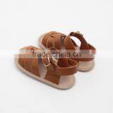 Tan Gladiantor Sandal Cool Toddler Sandals Soft Sole thumbnail-2
