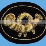 Hand Embroidery Wire Crest Badge thumbnail-1