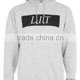 2016 Classic fit custom slogan print hoodies fashion men hoodies manufacturer