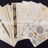 2015 Hot Sale Gold and Silver Flash Tattoo Sticker thumbnail-2