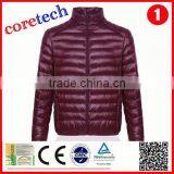 High Quality Cheap Red Outdoor Down Jacket Factory thumbnail-2