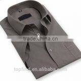 Customs Solid Color Short Sleeve Shirts for Middle Aged Man & Father thumbnail-1