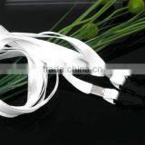 Cheap Wholesale 10 White Neck Strap ID Card Holder Lanyard thumbnail-1