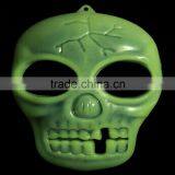 Glow in Dark Luminous Fluorescent Halloween Party Hanging Decoration Plastic Skull Tomb Ghost Hanging Decoration thumbnail-2