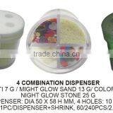 COLORFUL LASER SEQUIN W/ 4 HOLES DISPENSER thumbnail-3