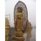 Chinese Antique Copper Standing Avalokiteshvara thumbnail-2