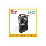 Corrugated Cardboard Hook Display Stands Stable With Varnish Coating