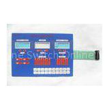PET Silver Paste LED Membrane Switch  For Industrial Control Industry