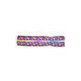 No.5 Long Chain Derlin Rainbow Teeth Zippers With Colorful Tape , O/E Auto Lock thumbnail-1