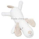 Wholesale 100% Organic Plush Dog Baby Teething Toy Doll thumbnail-1