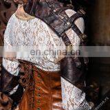 Steampunk Style Accessory Garment - Choker With an Armband and Removable Wristband thumbnail-6